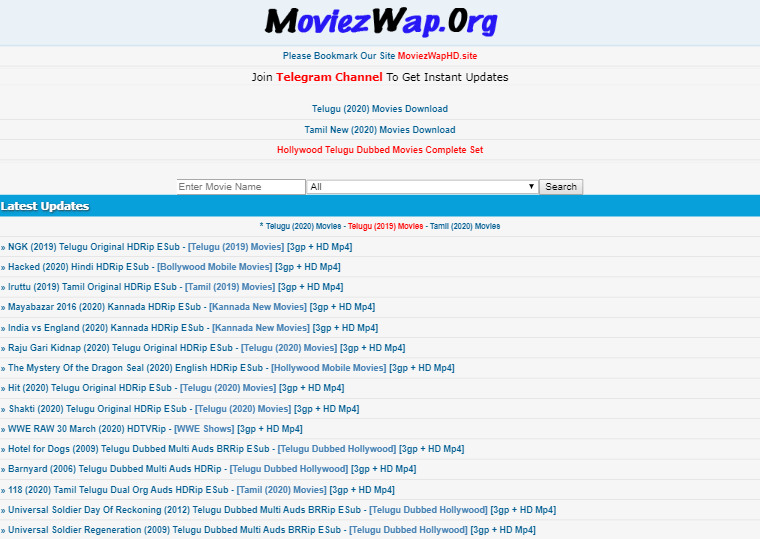 Moviezwap 2020 – Latest Mp4 HD, 300mb, 720p Hollywood, Bollywood Movies